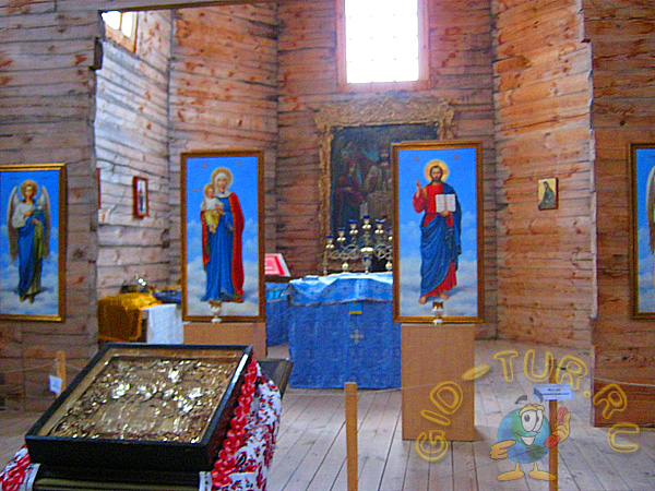 Восстановленная запорожская сечь. Музей казачества