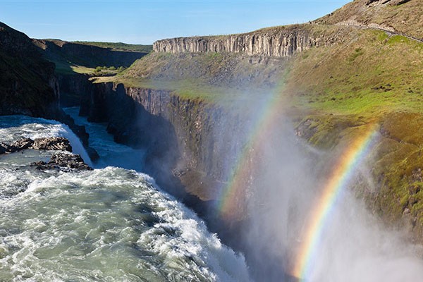Исландия, водопад Гуллфосс