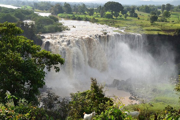 Эфиопия, водопады Голубого Нила